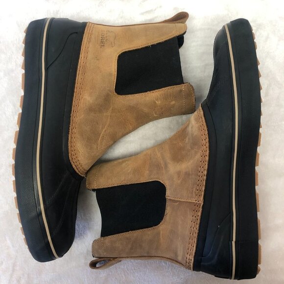 New Sorel Cheyanne II Chelsea Waterproof Winter Ankle Boot Size 13 - Picture 7 of 13